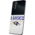 NFL Baltimore Ravens White Striped Galaxy S21 5G Skin