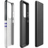NFL Baltimore Ravens White Striped Galaxy S21 Ultra 5G Pro Case