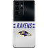 NFL Baltimore Ravens White Striped Galaxy S21 Ultra 5G Skin