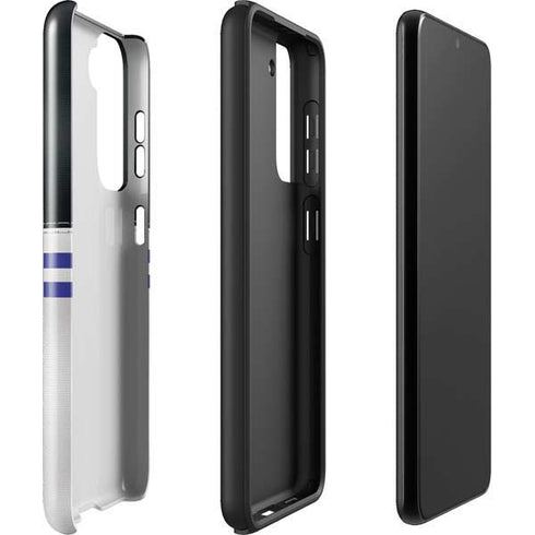 NFL Baltimore Ravens White Striped Galaxy S22 Plus Pro Case