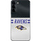 NFL Baltimore Ravens White Striped Galaxy S22 Plus Skin
