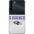NFL Baltimore Ravens White Striped Galaxy S22 Plus Skin