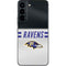 NFL Baltimore Ravens White Striped Galaxy S22 Skin