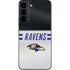 NFL Baltimore Ravens White Striped Galaxy S22 Skin