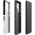 NFL Baltimore Ravens White Striped Galaxy S22 Ultra Pro Case