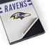 NFL Baltimore Ravens White Striped Galaxy S22 Ultra Skin