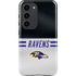 NFL Baltimore Ravens White Striped Galaxy S23 Pro Case