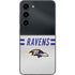 NFL Baltimore Ravens White Striped Galaxy S23 Skin