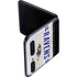 NFL Baltimore Ravens White Striped Galaxy Z Flip Skin