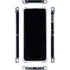 NFL Baltimore Ravens White Striped Galaxy Z Flip5 5G Clear Case