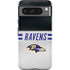 NFL Baltimore Ravens White Striped Google Pixel 8 Pro Impact Case