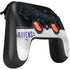 NFL Baltimore Ravens White Striped Google Stadia Controller Skin