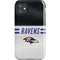 NFL Baltimore Ravens White Striped iPhone 11 Impact Case