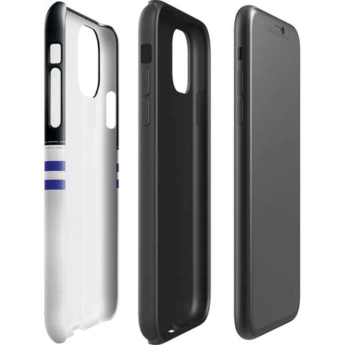 NFL Baltimore Ravens White Striped iPhone 11 Pro Max Impact Case