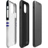 NFL Baltimore Ravens White Striped iPhone 11 Pro Max Impact Case