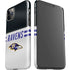 NFL Baltimore Ravens White Striped iPhone 11 Pro Max Lite Case