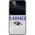 NFL Baltimore Ravens White Striped iPhone 11 Pro Max Skin