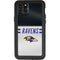 NFL Baltimore Ravens White Striped iPhone 11 Pro Max Waterproof Case