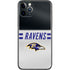 NFL Baltimore Ravens White Striped iPhone 11 Pro Skin