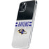 NFL Baltimore Ravens White Striped iPhone 11 Pro Skin
