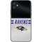 NFL Baltimore Ravens White Striped iPhone 11 Skin