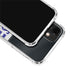 NFL Baltimore Ravens White Striped iPhone 12 Clear Case