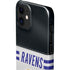 NFL Baltimore Ravens White Striped iPhone 12 Mini Lite Case