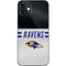 NFL Baltimore Ravens White Striped iPhone 12 Mini Skin