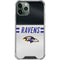 NFL Baltimore Ravens White Striped iPhone 12 Pro Clear Case