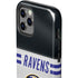 NFL Baltimore Ravens White Striped iPhone 12 Pro Impact Case