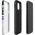 NFL Baltimore Ravens White Striped iPhone 12 Pro Impact Case