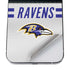 NFL Baltimore Ravens White Striped iPhone 12 Pro Max Skin