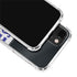 NFL Baltimore Ravens White Striped iPhone 13 Clear Case