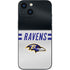 NFL Baltimore Ravens White Striped iPhone 13 Mini Skin