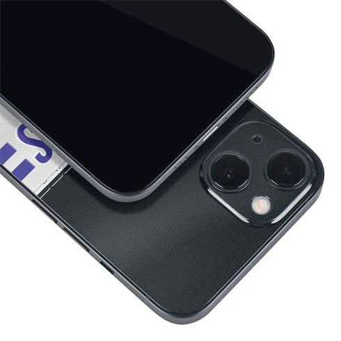 NFL Baltimore Ravens White Striped iPhone 13 Mini Skin