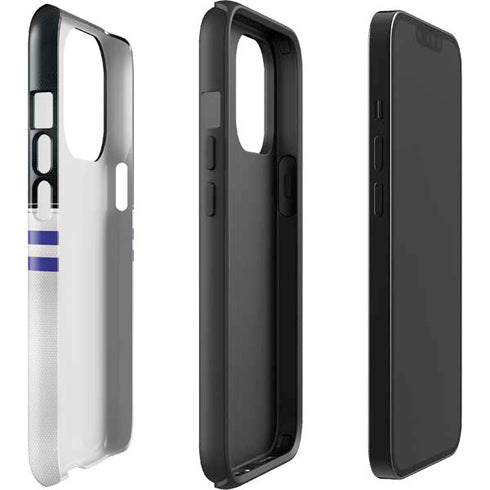 NFL Baltimore Ravens White Striped iPhone 13 Pro Impact Case