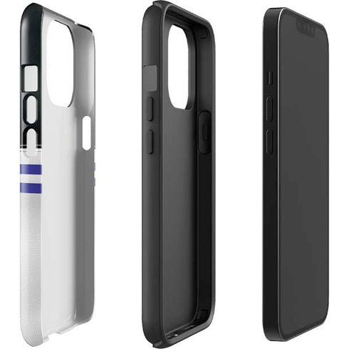 NFL Baltimore Ravens White Striped iPhone 13 Pro Max Impact Case