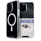 NFL Baltimore Ravens White Striped iPhone 13 Pro Max MagSafe Case