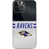 NFL Baltimore Ravens White Striped iPhone 13 Pro Max Skin