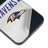 NFL Baltimore Ravens White Striped iPhone 15 Plus Skin