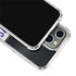 NFL Baltimore Ravens White Striped iPhone 15 Pro Clear Case