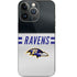 NFL Baltimore Ravens White Striped iPhone 14 Pro Skin