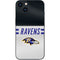NFL Baltimore Ravens White Striped iPhone 14 Skin