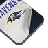 NFL Baltimore Ravens White Striped iPhone 14 Skin
