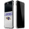 NFL Baltimore Ravens White Striped iPhone 7/8 Plus Clear Case
