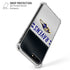NFL Baltimore Ravens White Striped iPhone 7/8 Plus Clear Case
