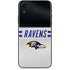NFL Baltimore Ravens White Striped iPhone XR Skin
