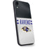 NFL Baltimore Ravens White Striped iPhone XR Skin