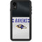 NFL Baltimore Ravens White Striped iPhone XR Waterproof Case