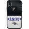 NFL Baltimore Ravens White Striped LifeProof Fre iPhone Skin